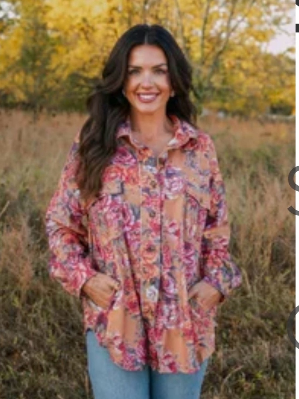 Fantastic Fawn Vintage Garden Top
